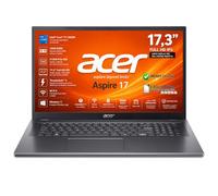 Acer Notebook Aspire 17, Monitor Display 17.3" FullHD IPS, Intel Core i7-13620H 10Core, Memoria RAM DDR5 16Gb, Thundertbolt 40Gb/s, SSD Pci da 512Gb, Wi-Fi6, Win 11, Libre Office, Ready To Use