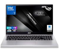 Acer Notebook Aspire Silver Intel Core i7-13620H 13Th Raptor Lake, 10Core, Display FullHD 15,6",RAM 32Gb DDR5 5200Mhz, SSD PCIe NVMe 1000 Gb, Wi-Fi6, BT, 2 usb, 2 USB type-c,Windows 11 Pro,Configurato