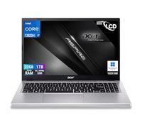 Acer Notebook Aspire Silver Intel Core i7-13620H 13Th Raptor Lake, 10Core, Display FullHD 15,6",RAM 32Gb DDR5 5200Mhz, SSD PCIe NVMe 1000 Gb, Wi-Fi6, BT, 2 usb, 2 USB type-c,Windows 11 Pro,Configurato