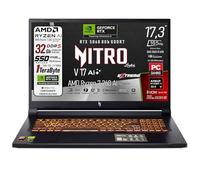 Acer Notebook Gaming Nitro V17 Ai, Ryzen 7 260Ai, Display 17,3" QHD 165Hz