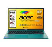 acer Portatile Intel, 4 Core N 6000, RAM 16 Gb, SSD M2 Pci da 256 Gb, Display FULLHD da 15,6", web cam, 3 usb, hdmi, bluetooth, lan, wi-fi, Garanzia Italia
