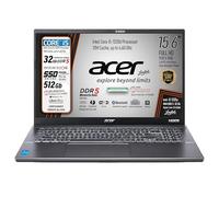 acer, notebook Portatile, Intel i5 di 13Th. 10Core, fino a 4,6 Ghz, Ram 32Gb DDR5, SSD 512Gb, Display ips 15,6" FHD, Win 11Pro, Tastiera retroilluminata, CyberSaver 24M, Preconfigurato, Gar. Italia