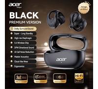 Acer OHR555 Auricolari Wireless Pure Sound - Nuovo Over-Ear, Lunga della Batteria, Suono Qualità per Sport, per , Sport e Appassionati di Fitness, Nuovi Auricolari Wireless 5.4 Più Veloci e , Design