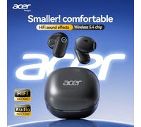 [Acer Originale Ufficiale] Cuffie Bluetooth OHR501 TWS Auricolari senza fili, Design a stelo corto In-Ear, Bassi stereo, Comodi per dormire, Gaming, Bassa latenza, Adatti per studio, lavoro, sport, co