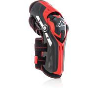 Acerbis 247992425 316 Ginocchiera Gorilla, Nero/Rosso, Taglia Unica