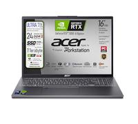 acer, pc portatile Intel Core Ultra7 155H, RAM DDR5 24 Gb, SSD 1Tb (2x512Gb), Display 16" FHD+ IPS WUXGA, GeForce RTX 3050, Tastiera Retroilluminata, Finger, Wi-Fi 6, LAN, Win 11 - preconfigurato