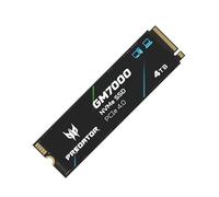 acer Predator GM7000 Unità SSD interna da 4 TB: M.2 2280 PCIe NVMe Gen4x4 con cache DRAM, fino a 7400 MB/s di riproduzione, SSD interno per laptop e desktop, compatibile