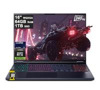acer Predator Helios Neo 16 AI Gaming Laptop 16" 2560x1600 IPS 240Hz (100% DCI-P3 500nits) Intel 24-core Ultra 9 275HX 64GB RAM 1TB SSD GeForce RTX 5070 Ti (fino a 992 AI Tops) Win111 Hub ICP con