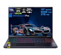 Acer Predator Helios Neo 16S AI Gaming Laptop 16" 2560x1600 OLED 240Hz (100% DCI-P3 G-SYNC) Intel 24-core Ultra 9 275HX 64GB DDR5 2TB SSD GeForce RTX 5060 GDDR7 (fino a 572 AI Top) s) Win11Pro. ICP