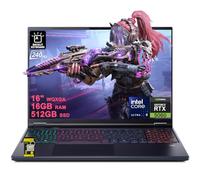 Acer Predator Helios Neo 16S AI Gaming Laptop 16" 2560x1600 OLED 240Hz 100% DCI-P3 Intel 24-core Ultra 9 275HX 16GB DDR5 512GB SSD GeForce RTX 5060 GDDR7 (fino a 572 AI Top) Retro RGB lit Win11 Hub