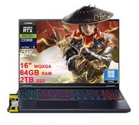 acer Predator Helios Neo 16S AI Gaming Laptop 16" WQXGA OLED 240Hz (100% DCI-P3) Intel 24-core Ultra 9 275HX 64GB DDR5 2TB SSD GeForce RTX 5070 Ti DLSS4 (fino a 992 AI Tops) Win11Pro ICP Hub w