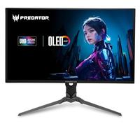 acer Predator - Monitor da gioco, 31,5" UHD 3840 x 2160 OLED | AMD FreeSync Premium Pro | 240 Hz | 0,03 ms | VESA DisplayHDR True Black 400 | DCI-P3 99% | Display Port 1.4 e 2 x HDMI 2.1 | 36 x 38 2