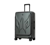 acer Predator Street Style - Borsa da bagagli silenziosa, 63,5 cm, doppia fila, design con apertura frontale, scomparti grandi, serratura approvata TSA grigio opaco, grigio, grigio opaco