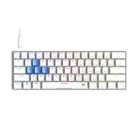 Acer Predator, tastiera da gioco Aethon 330, design salvaspazio a 61 tasti, 100% anti-ghosting con N-Key Rollover, interruttori Kailh Blue, illuminazione RGB personalizzata, doppia modalità, cablata e