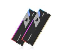 Acer Predator Vesta II DDR5 RGB 32GB (16GB x 2) 6000MHz CL36 - compatibile con Intel XMP 3.0 e AMD Expo - Memoria RAM per computer da gioco PC (Nero)