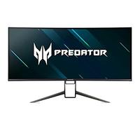 Acer Predator X38S Gaming Monitor 37,5" (schermo 95 cm) UWQHD, 175Hz OC, 144Hz, 1ms (G2G.), 2xHDMI 2.0, DP 1.4, regolabile in altezza, GSync Ultimate, Nvidia Reflex, Nero