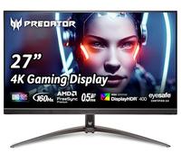 Acer Predator XB273KV3bmiiprx Monitor Gaming PC 27" 4K IPS 160 Hz | 0.5 ms, AMD FreeSync Premium, HDMI 2.1, DP 1.4, Regolazione in altezza, ZeroFrame, Speaker Integrati, Cavi HDMI, DP Inclusi