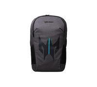 acer Predator Zaino Gaming, Zaino Porta PC, Zaino per Notebook 15.6”, Zaino da viaggio, Tasca Frontale Multipla, Materiale poliestere, Leggero, 500 gr, Nero