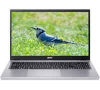 acer Premium 15.6 '' FHD IPS Laptop, processore Intel i3 fino a 3.7GHz, 8GB DDR4 Ram, 128GB SSD, ultra-veloce WiFi, HDMI, Windows 11, Dale Silver, rinnovato