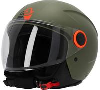 Acerbis Brezza, casco jet L male Verde Opaco