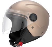 Acerbis Brezza Metallic, casco aperto M male Opaco-Marrone Chiaro