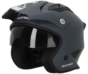 Acer ria 2023 Solid Casco Jet, grigio, taglia L per maschi