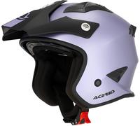 Acerbis Casco jet Aria Metallic Taglia L Maschile Opaco-Violetto