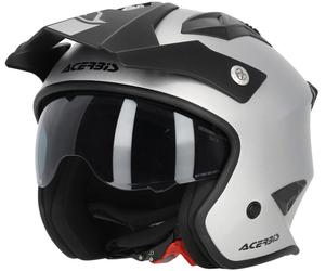 Acer ria Metallic Casco Jet, Silver matt, Taglia XXL (61)