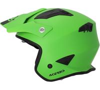 Acer ria Solid, casco aperto L male Opaco Verde Fluo/Nero