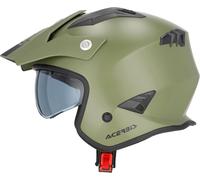 Acer ria Solid, casco aperto XS male Opaco Oliva/Nero