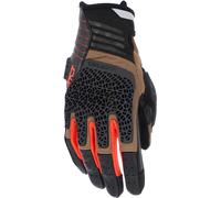 Acer rossover, guanti S male Nero/Marrone/Arancione
