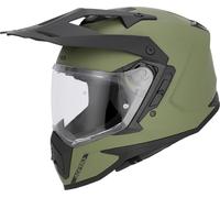 Acerbis Assault, casco avventura S female Olivaa Opaco