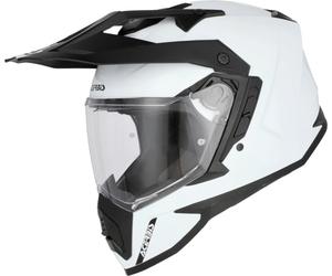 Acer ssault Casco da enduro, Bianco, Taglia L (59/60)