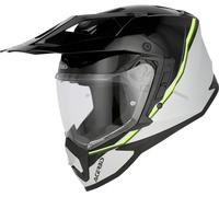 Acer ssault Graphic Casco da enduro, nero opaco/giallo, Taglia XXL (63/64)