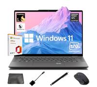 acer Swift 14 AI Laptop, 120HZ 2K Touchscreen Laptop, Snapdragon X Elite 45 Top NPU, 16GB LPDDR5X RAM, 512GB Gen4 SSD, Windows 11, WiFi 7, BT 5.4, tastiera retroilluminata, con Microsoft Office a vita