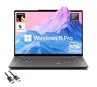 acer Swift 14 AI Laptop, 120HZ WQXGA Touchscreen Laptop, 45 Top NPU, 16GB LPDDR5X RAM, 1TB SSD, WiFi 7, BT 5.4, Backlit Keyboard, Facial and Fingerprint Recognition, PDG HDMI Cable, US Version KB