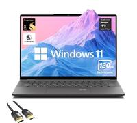 acer Swift 14 AI Laptop, 120HZ WQXGA Touchscreen Laptop, 45 Top NPU, 16GB LPDDR5X RAM, 2TB SSD, WiFi 7, BT 5.4, Backlit Keyboard, Facial and Fingerprint Recognition, PDG HDMI Cable, US Version KB