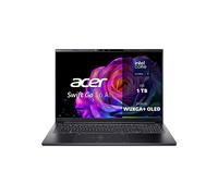 ACER Swift Go 16 AI SFG16-74 NOTEBOOK, ", processore Intel® Core Ultra 7256V, Arc™ GPU, RAM GB, 1024 GB SSD, Black, Windows 11 Home