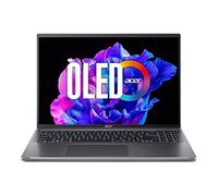 Acer Swift Go (SFG16-71-78CN) Ultrabook/notebook, schermo 16" 3,2 K OLED 120 Hz, Intel Core i7-1355U, 16 GB di RAM, SSD 512 GB, scheda grafica Intel Iris Xe, Windows 11, tastiera QWERTZ, grigio