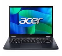 Acer TravelMate P4 Spin 14 TMP414RN-54 TMP414RN-54-53MW 14" Touchscreen Convertibile Notebook 2 in 1 - WUXGA - 60 Hz - Intel Core Ultra 5 125U - 16 GB - 512 GB SSD - Tastiera Inglese - Blu