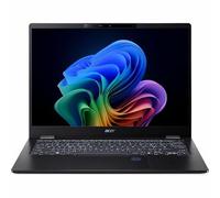Acer TravelMate P6 14 AI TMP614-54 TMP614-54-71DA 14" Copilot+ PC Notebook - WQXG 120 Hz - Intel Core Ultra 7 268V - 32 GB - SSD da 1 TB - Tastiera Inglese - Nero