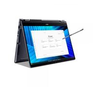 Acer TravelMate TMP414RN-55-TCO-58UA Intel Core Ultra 5 225U Ibrido [2 in 1] 35,6 cm [14] Touch screen WQXG 16 GB DDR5-SDRAM 512 GB SSD Wi-Fi 7 [802.11be] Windows 11 Pro Blu (ACER TM P4 SPIN TMP414