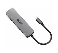 Acer 5in1 Type C Dongle, USB 3.2 Gen 1 Type-C, 100 W, Argento, 3840 x 2160 Pixel, 60 Hz