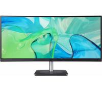 Acer CB343CUR Monitor PC 86,4 cm (34") 3440 x 1440 Pixel UltraWide Quad HD LED Nero, Argento [UM.CB3EE.001]