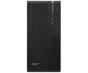 acer Veriton VES2740G Desktop con Processore Intel Core i5-10400, Ram 4 GB DDR4, 256 GB M.2 PCIE SSD, DVD-RW, Scheda Grafica Intel UHD, Tastiera e Mouse USB, Nessun Sistema Operativo, Nero