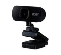 Acer Webcam Full HD USB Streaming da 2 MP | 1080P HD | Rotazione a 360° | Microfono digitale | Plug & Play per PC desktop o portatile | Streaming per Zoom, Skype, Facetime, YouTube | Conference Call e