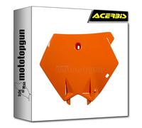 acerbis 0002158.010.003 portanumero anteriore arancio compatibile con ktm sx 125 2003 2004 2005 2006 mototopgun