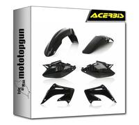 acerbis 0007598.090 kit plastiche nero compatibile con honda cr 125 r 2t 2004 2005 2006 2007 mototopgun
