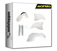 acerbis 0014219.030 kit plastiche completo bianco compatibile con ktm exc-f 250 2008 2009 2010 2011 mototopgun