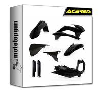 acerbis 0017204.090 kit plastiche completo nero compatibile con ktm exc 250 2014 2015 mototopgun